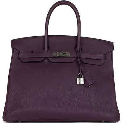 Hermès Birkin 35 Cassis Togo PHW