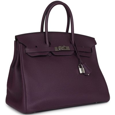 Hermès Birkin 35 Cassis Togo PHW