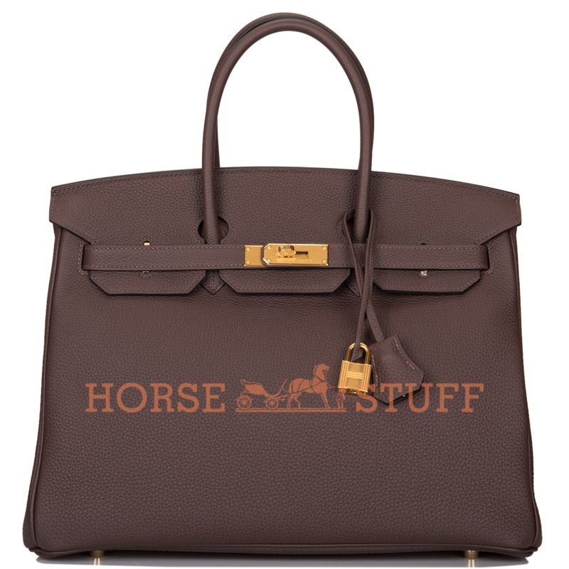 Hermès Birkin 35 Chocolate Togo GHW