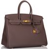 Hermès Birkin 35 Chocolate Togo GHW