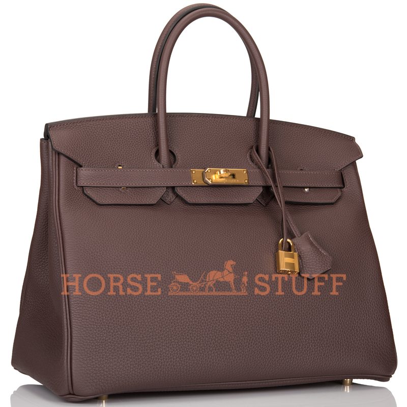 Hermès Birkin 35 Chocolate Togo GHW