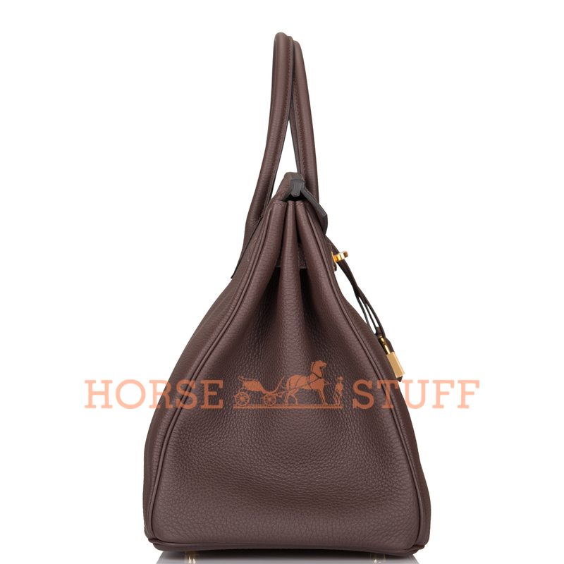 Hermès Birkin 35 Chocolate Togo GHW