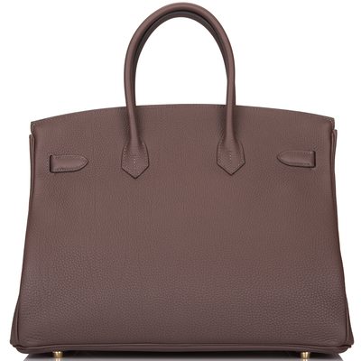 Hermès Birkin 35 Chocolate Togo GHW