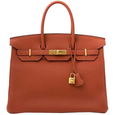 Hermès Birkin 35 Cuivre Togo GHW