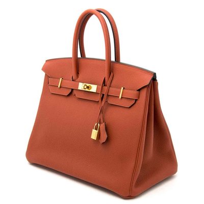 Hermès Birkin 35 Cuivre Togo GHW