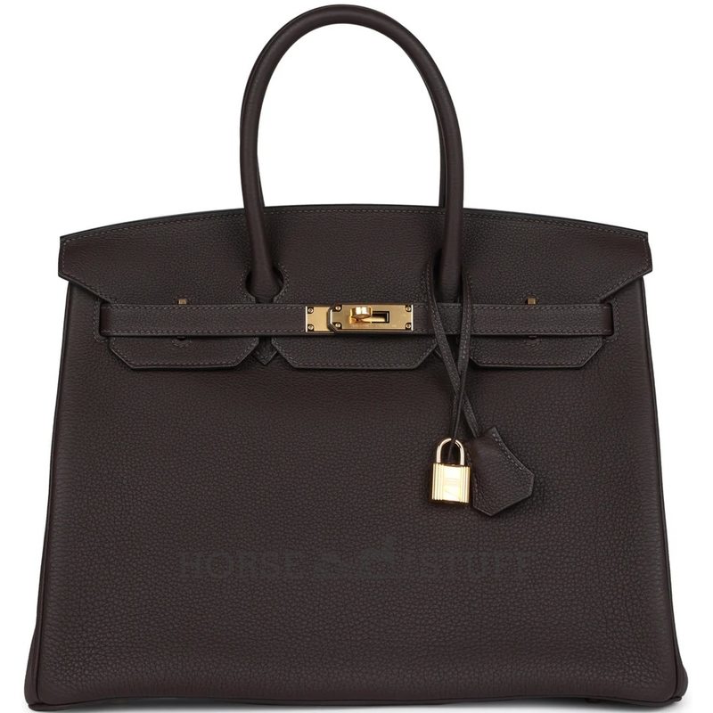Hermès Birkin 35 Ecorce Togo GHW