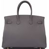 Hermès Birkin 35 Etain Togo GHW