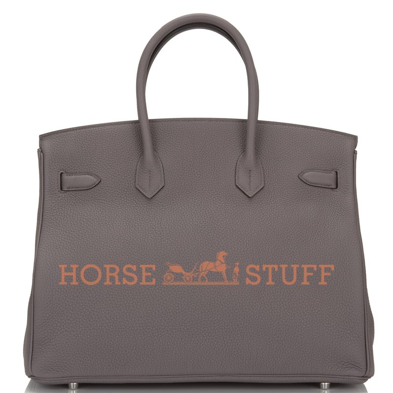 Hermès Birkin 35 Etain Togo PHW