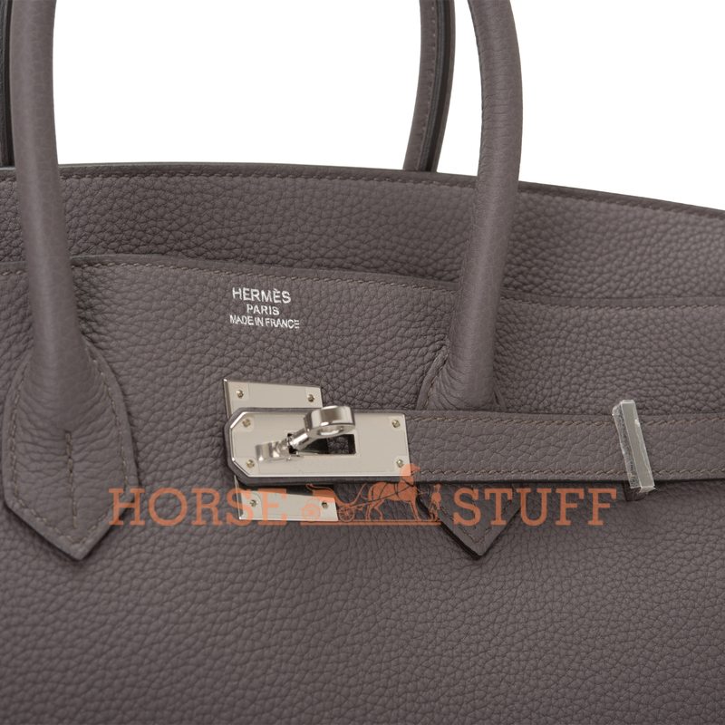 Hermès Birkin 35 Etain Togo PHW