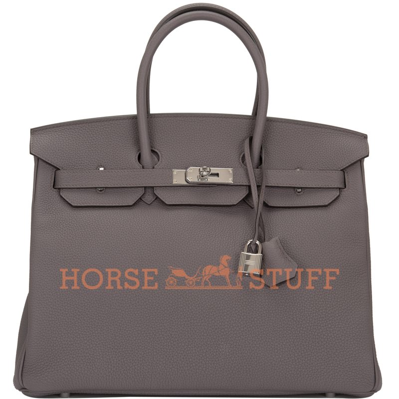 Hermès Birkin 35 Etain Togo PHW