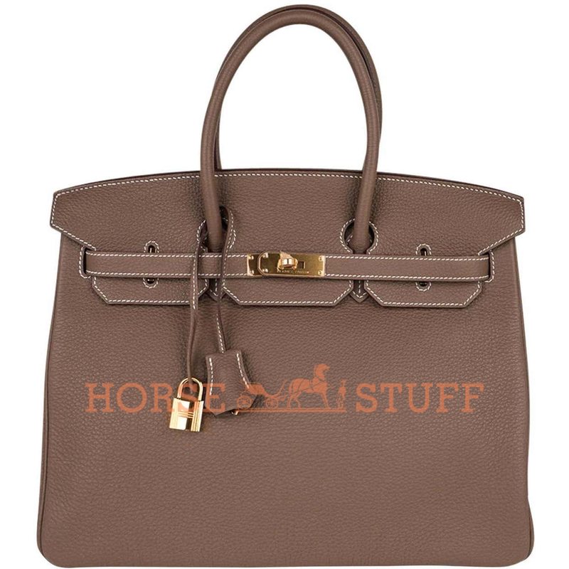 Hermès Birkin 35 Etoupe Togo GHW