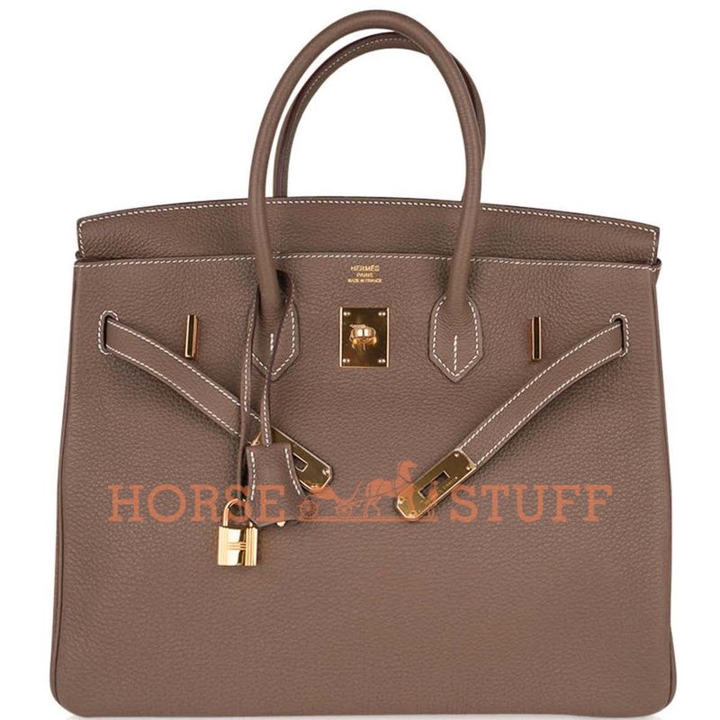 Hermès Birkin 35 Etoupe Togo GHW