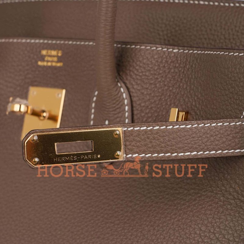 Hermès Birkin 35 Etoupe Togo GHW