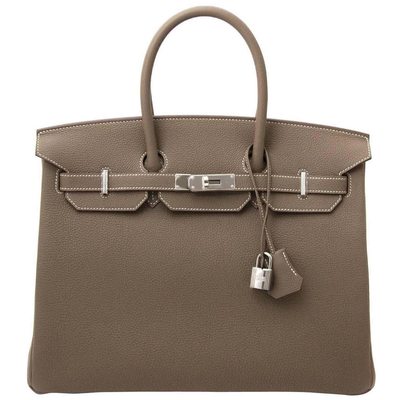 Hermès Birkin 35 Etoupe Togo PHW