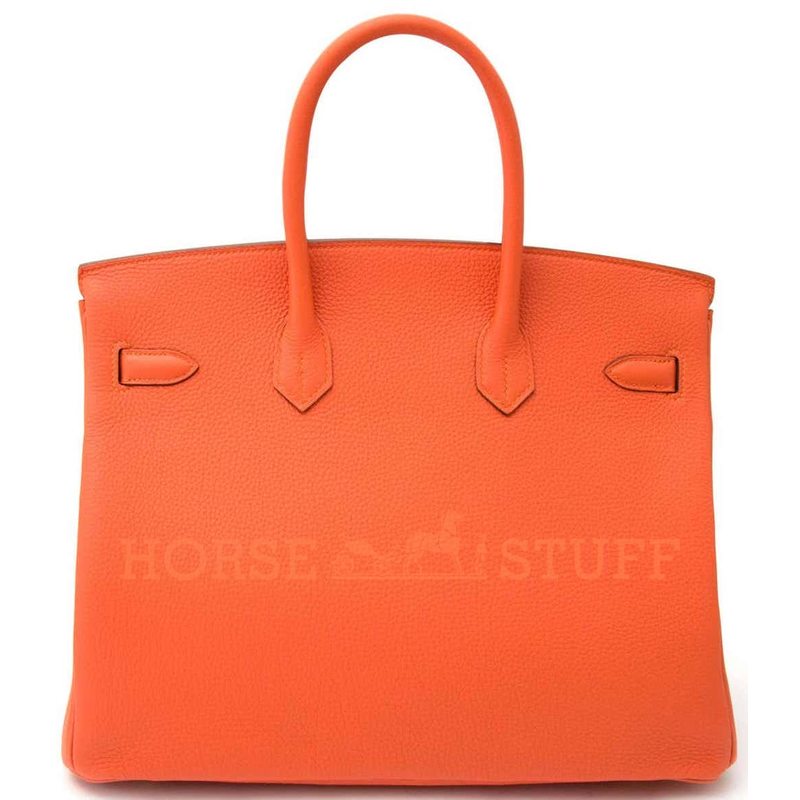 Hermès Birkin 35 Feu Togo GHW