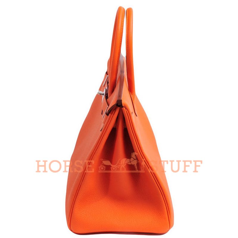 Hermès Birkin 35 Feu Togo PHW