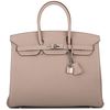 Hermès Birkin 35 Gris Asphalt Togo PHW