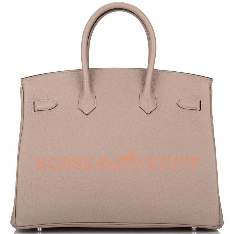 Hermès Birkin 35 Gris Asphalt Togo PHW