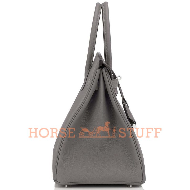 Hermès Birkin 35 Gris Meyer Togo PHW