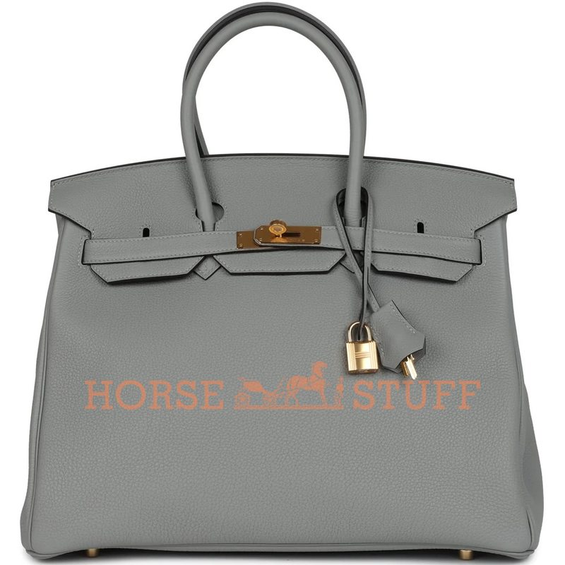 Hermès Birkin 35 Gris Mouette Togo GHW