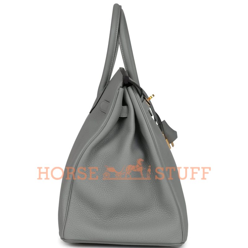 Hermès Birkin 35 Gris Mouette Togo GHW