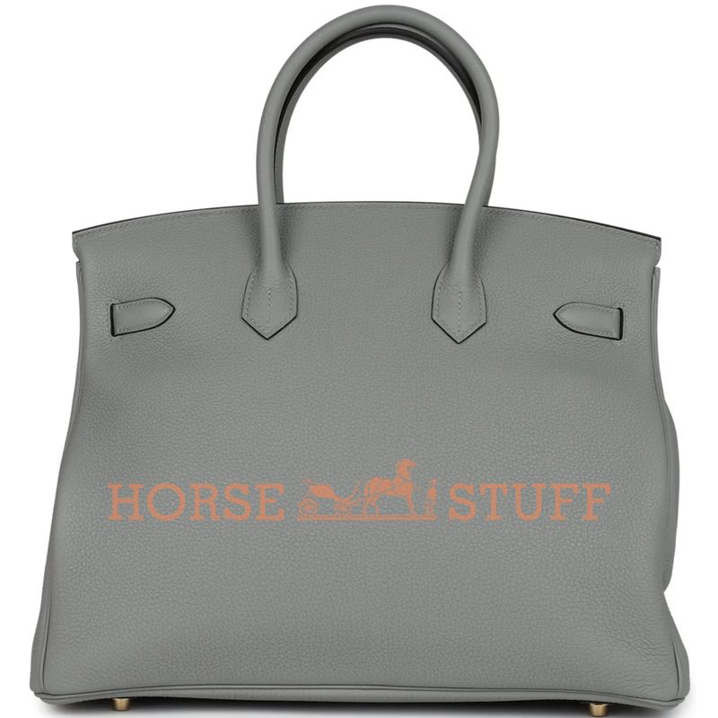 Hermès Birkin 35 Gris Mouette Togo GHW