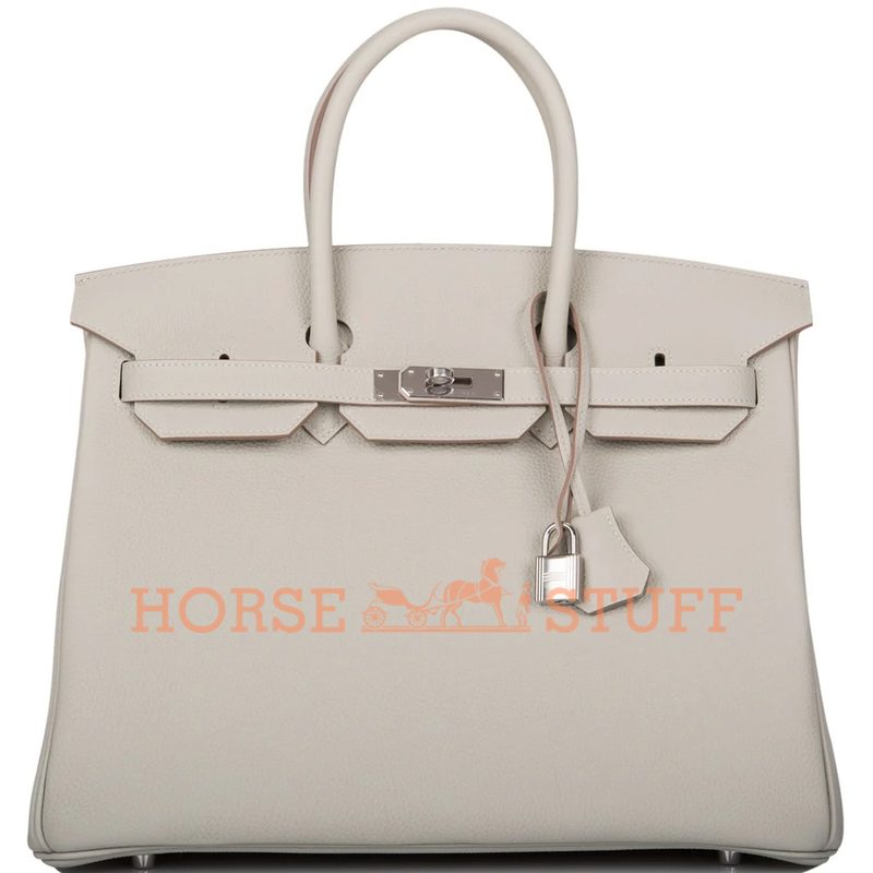 Hermès Birkin 35 Gris Perle Togo PHW