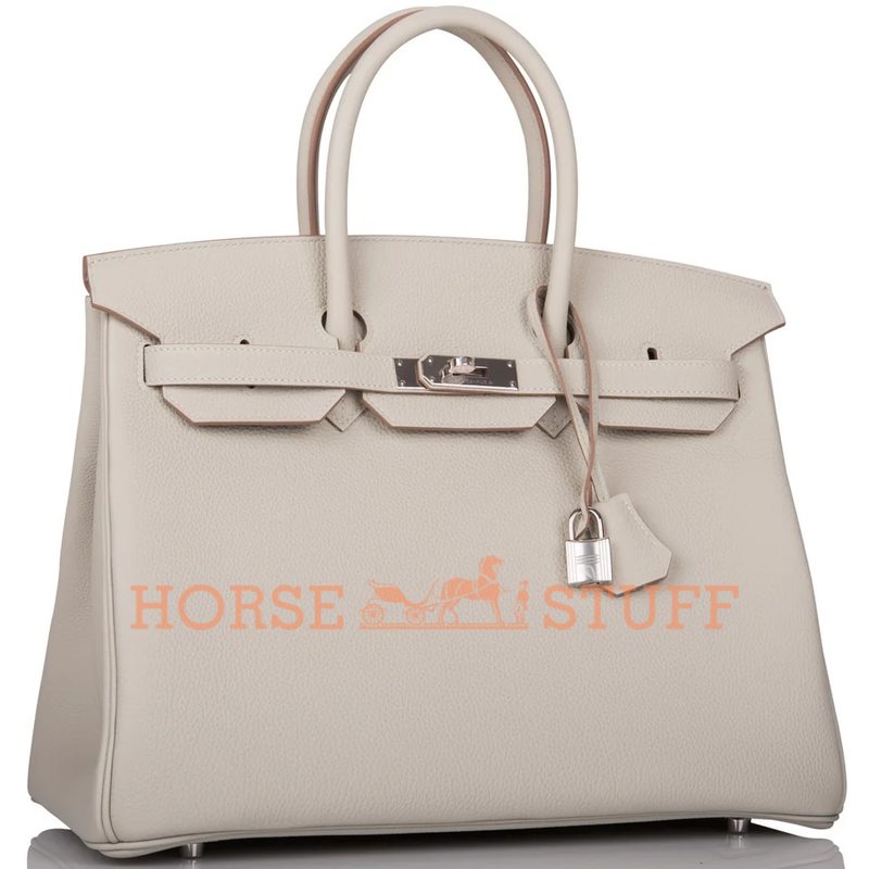 Hermès Birkin 35 Gris Perle Togo PHW