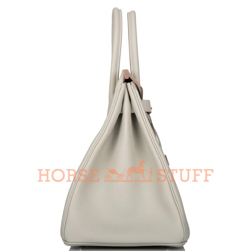 Hermès Birkin 35 Gris Perle Togo PHW