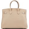 Hermès Birkin 35 Gris Tourterelle Togo PHW