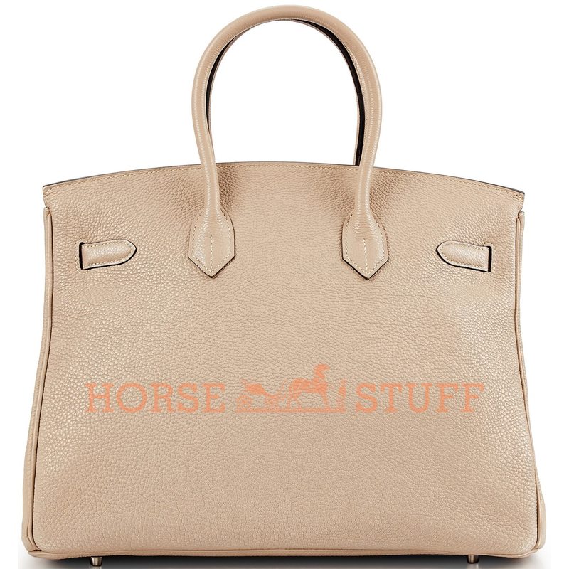 Hermès Birkin 35 Gris Tourterelle Togo PHW