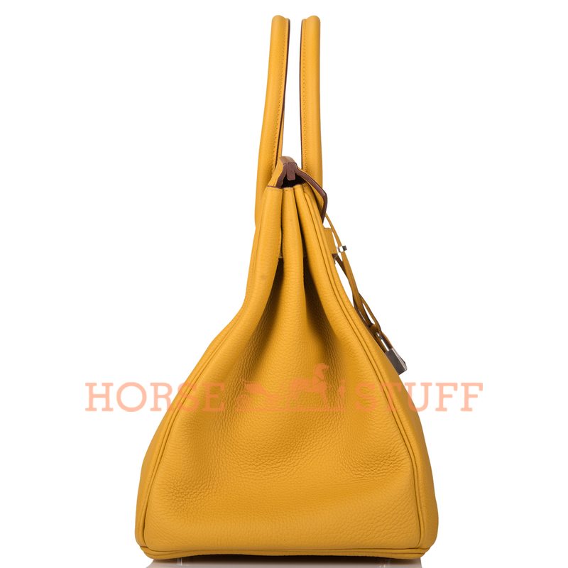 Hermès Birkin 35 Jaune Ambre Togo PHW