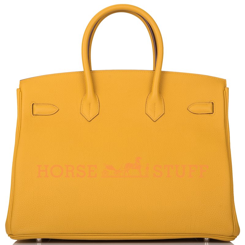 Hermès Birkin 35 Jaune Ambre Togo PHW