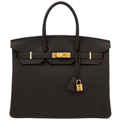 Hermès Birkin 35 Macassar Togo GHW