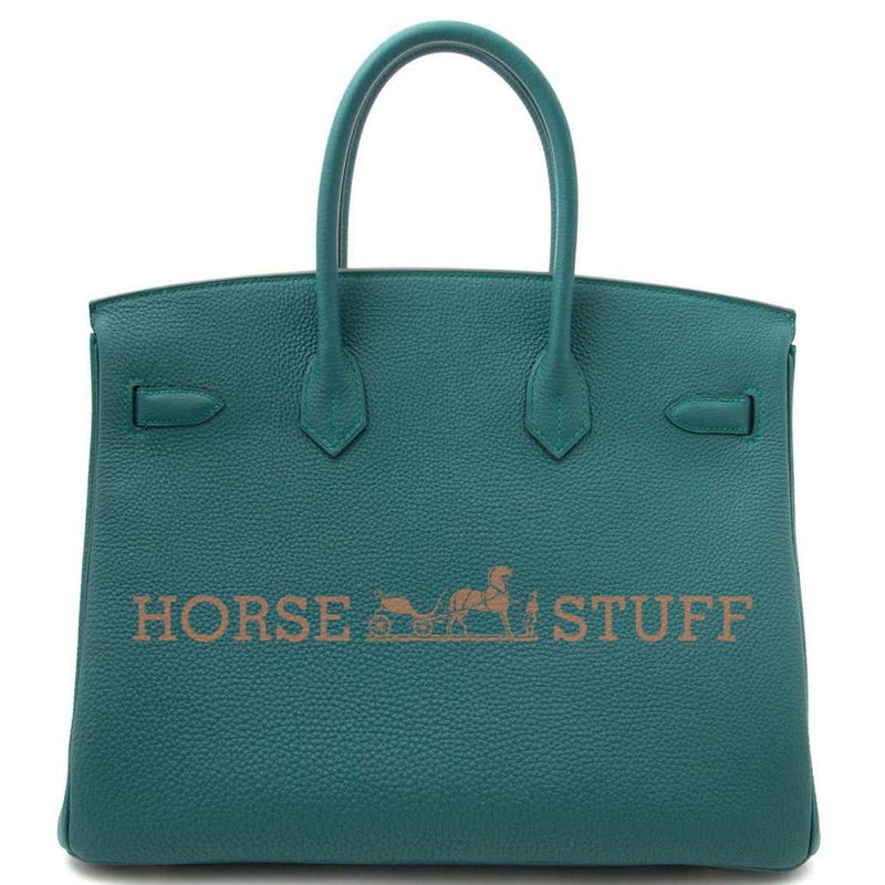 Hermès Birkin 35 Malachite Togo GHW