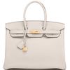 Hermès Birkin 35 Nata Togo GHW