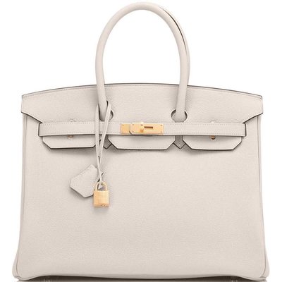 Hermès Birkin 35 Nata Togo GHW