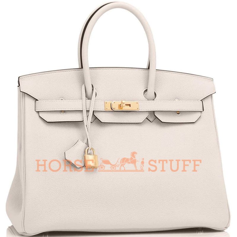 Hermès Birkin 35 Nata Togo GHW