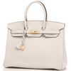 Hermès Birkin 35 Nata Togo GHW