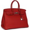 Hermès Birkin 35 Rouge Casaque Togo PHW