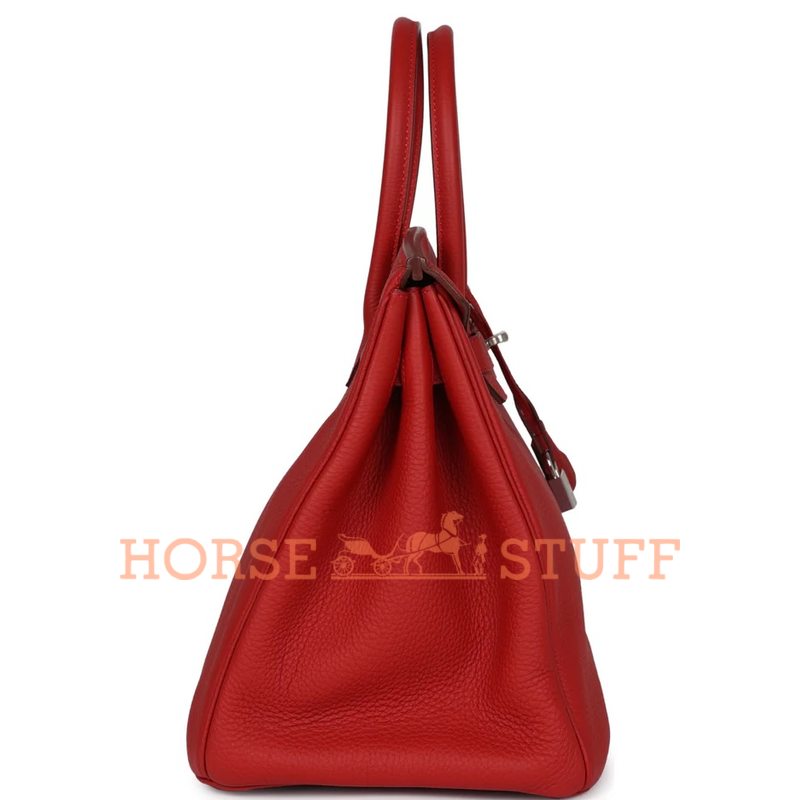 Hermès Birkin 35 Rouge Casaque Togo PHW