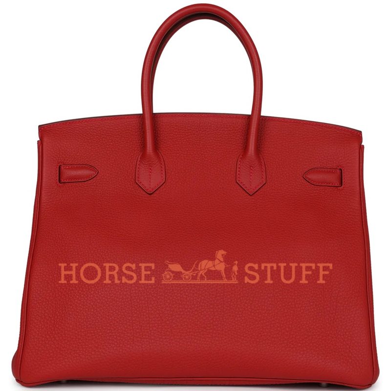 Hermès Birkin 35 Rouge Casaque Togo PHW