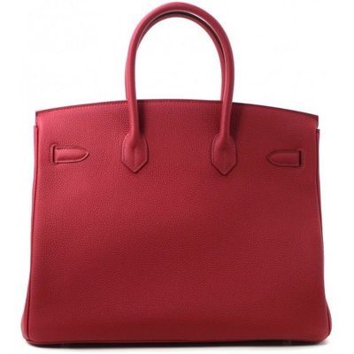 Hermès Birkin 35 Rouge Grenat Togo PHW