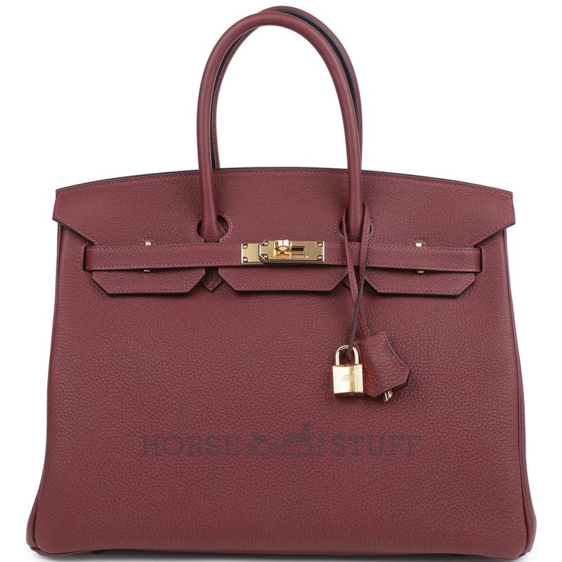 Hermès Birkin 35 Rouge H Togo GHW