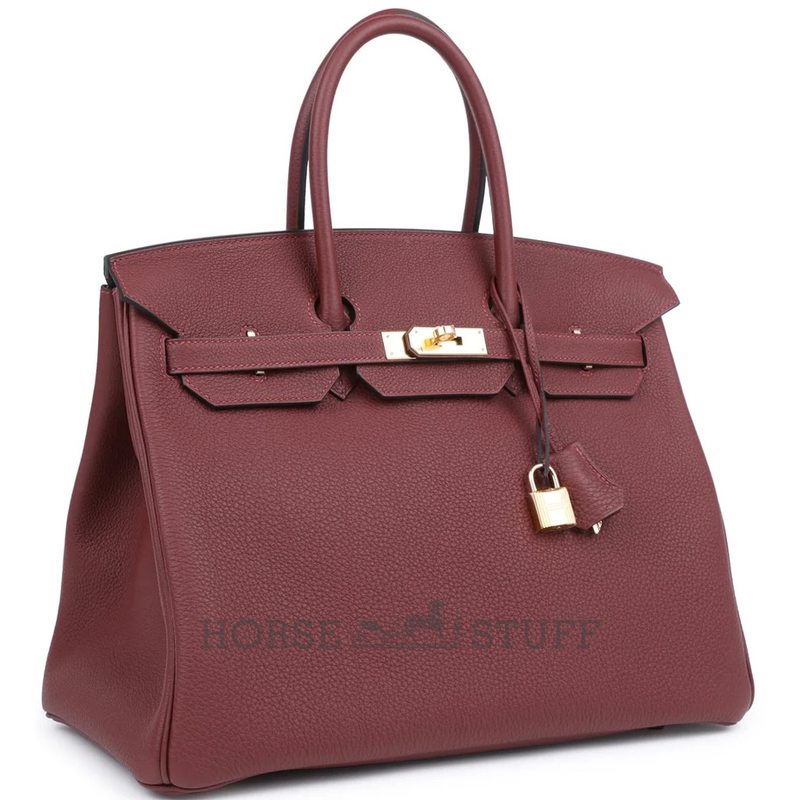 Hermès Birkin 35 Rouge H Togo GHW