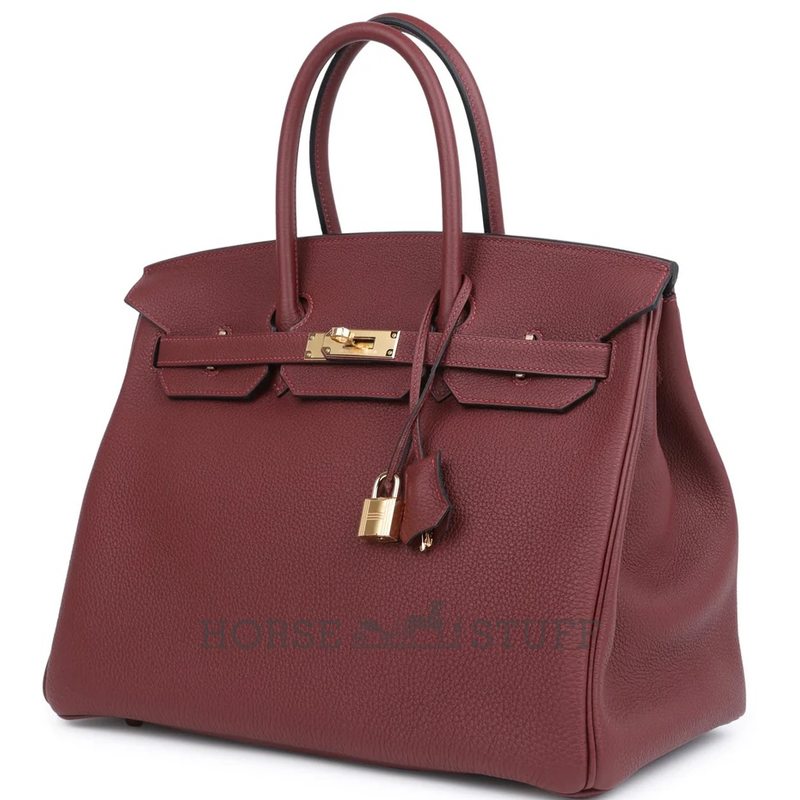 Hermès Birkin 35 Rouge H Togo GHW