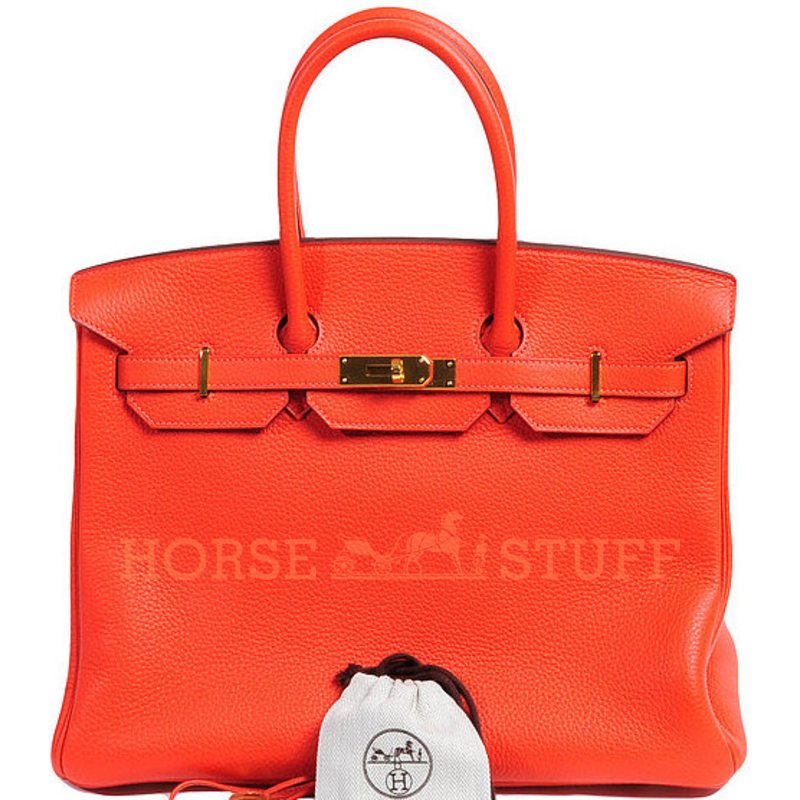 Hermès Birkin 35 Rouge Pivoine Togo GHW