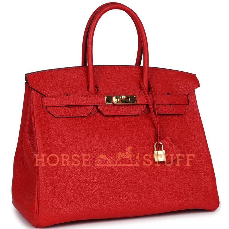 Hermès Birkin 35 Rouge Tomate Togo GHW