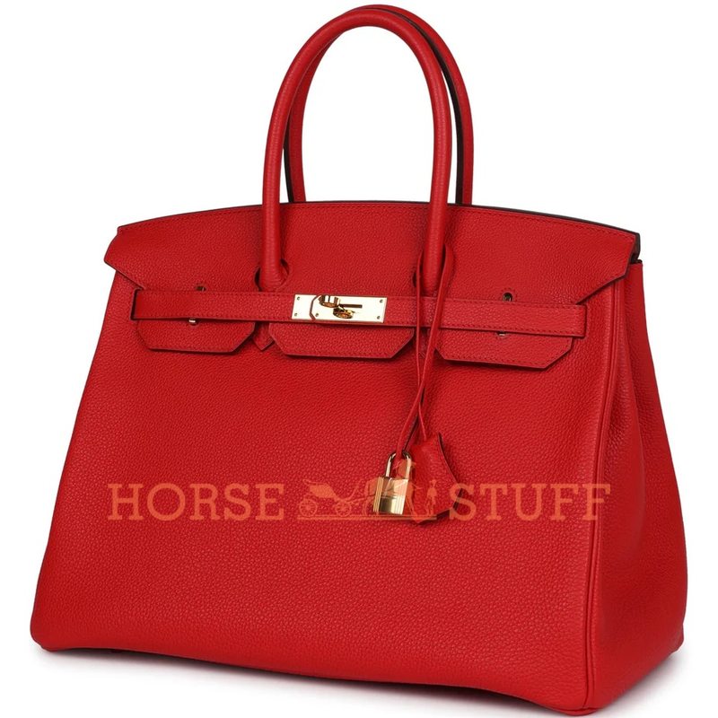 Hermès Birkin 35 Rouge Tomate Togo GHW