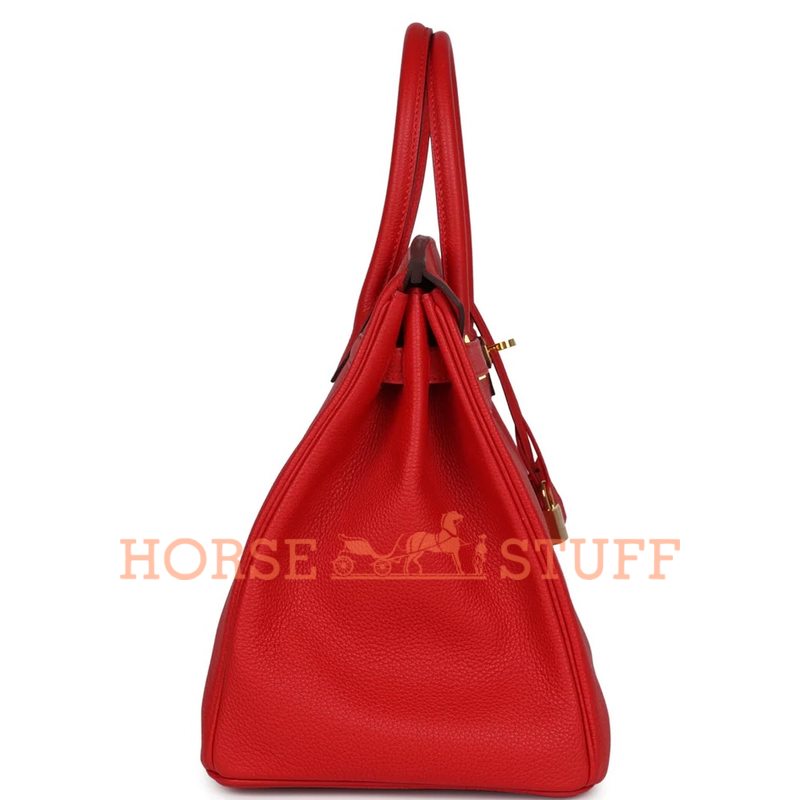 Hermès Birkin 35 Rouge Tomate Togo GHW